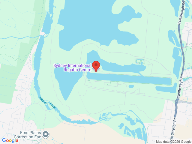 Map showing event location